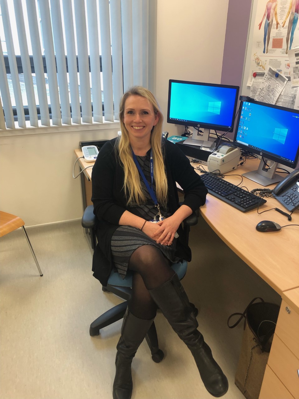 Dr Katrina Dunbar, a member of staff at Blackfriars Medical Practice.